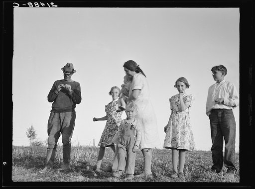 The Daughtery family, FSA (Farm Security Administration borrowers). Warm Springs district, Malheur County, Oregon