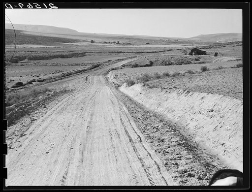 Untitled photo, possibly related to: Entering Cow Hollow region in which practically all are FSA (Farm Security Administration) borrowers. These are farmers who had a late start. Malheur County, Oregon. General caption 66