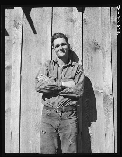 One of the thirty-six members of the Ola self-help sawmill co-op. Gem County, Idaho. General caption 48