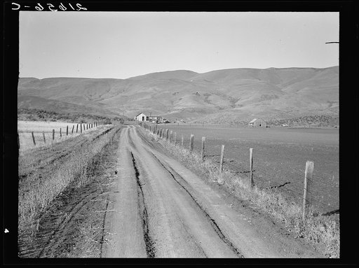 A new house. Lumber from Ola self-help sawmill co-op. Farm has sixty acres in tillable land, 100 acres in pasture. Gem County, Idaho. See general caption 48