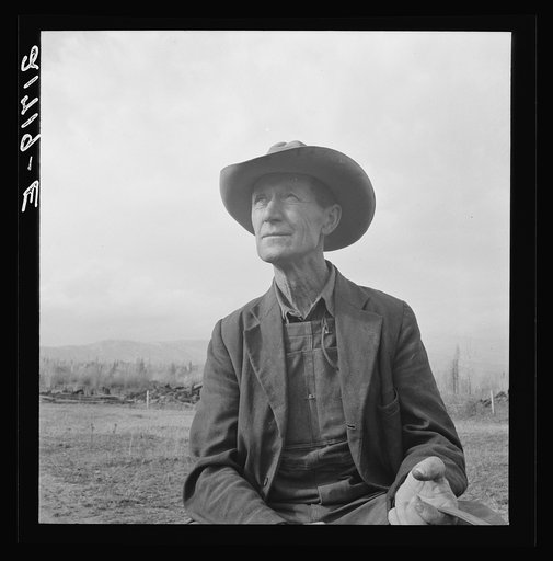 Farmer from Nebraska now developing eighty-acre stump farm. Bonner County, Idaho. See general caption 50