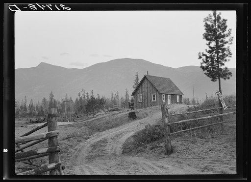 Farm for sale. Boundary County, Idaho. This soil is sandy and the effort of clearing has been wasted. This farm has been occupied by four families since 1936, all failed