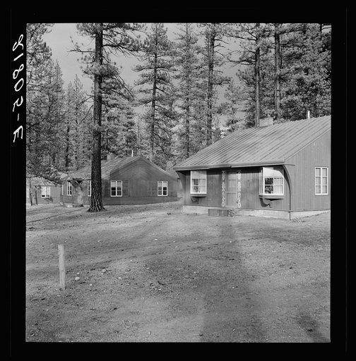 Untitled photo, possibly related to: Type house in model lumber company town for millworkers. Gilchrist, Oregon. See general caption 76