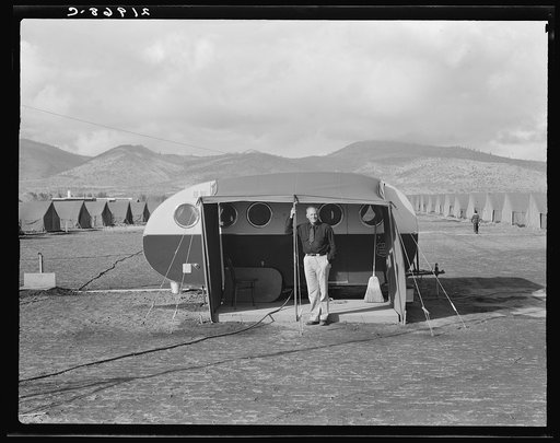One of the eight houses built by FSA (Farm Security Administration) to provide adequate shelter for tiff miners. Washington County, Missouri