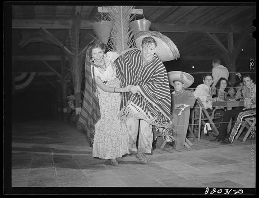 Brownsville, Texas. Charro Days fiesta. Jitterbugs at El Rancho Grande