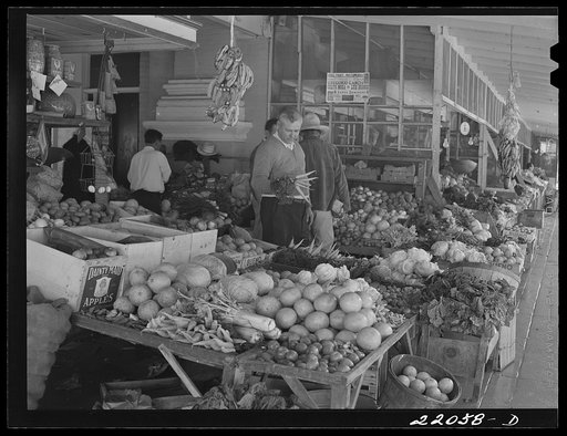 Brownsville, Texas. Mexican open air market