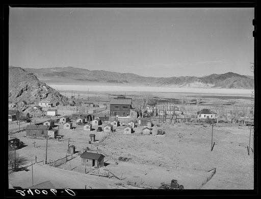 Miner's homes in Silver Peak, Nevada