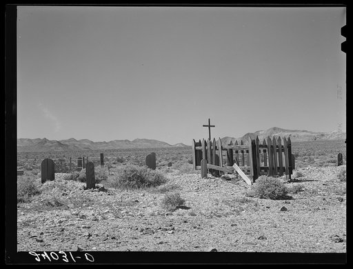 Cemetery. Rhyolite, Nevada