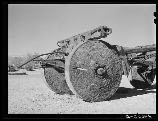 Wagon used in hauling borax [i.e., lumber]. Death Valley, California