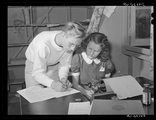 Migrant field workers. Tulare migrant camp. Visalia, California