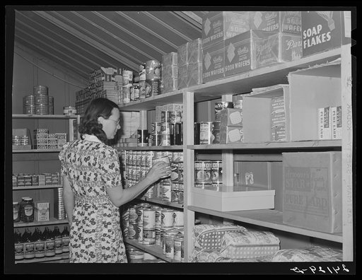 Cooperative store. Shafter migrant camp. Shafter, California