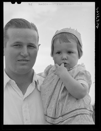 Untitled photo, possibly related to: Migrant field worker. Tulare migrant camp. Visalia, California