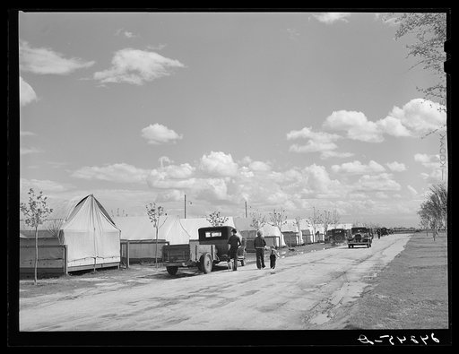 Shafter migrant camp. Shafter, California
