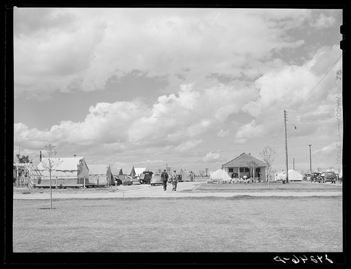 Shafter migrant camp. Shafter, California