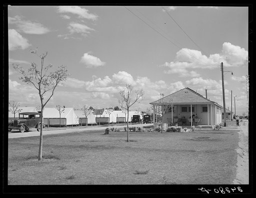 Shafter migrant camp. Shafter, California
