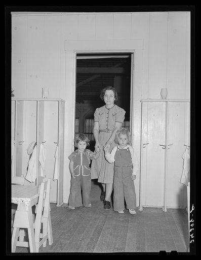 Nursery. Shafter migrant camp. Shafter, California