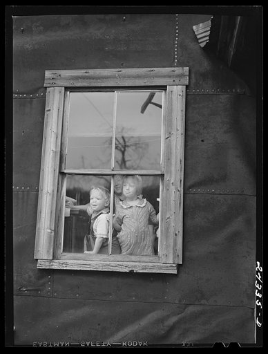Untitled photo, possibly related to: Lloyd and Gloria Kinney with their mother. Eden Mills, Vermont