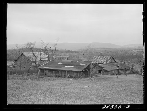 Kinney farm. Eden Mills, Vermont