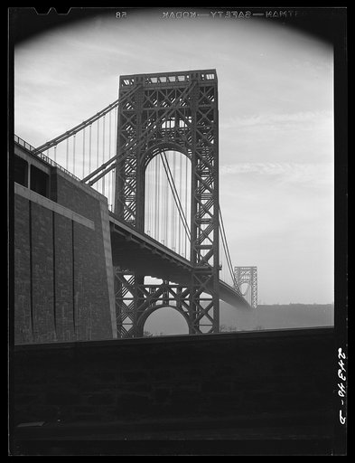 Untitled photo, possibly related to: George Washington Bridge. New York City
