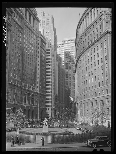 Buildings, lower Broadway. New York City