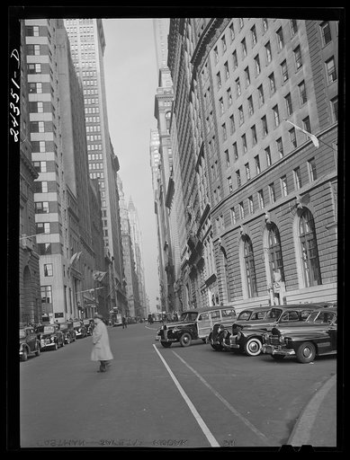 Untitled photo, possibly related to: Buildings, lower Broadway. New York City