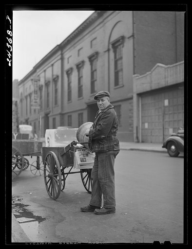 Ice man. New York City