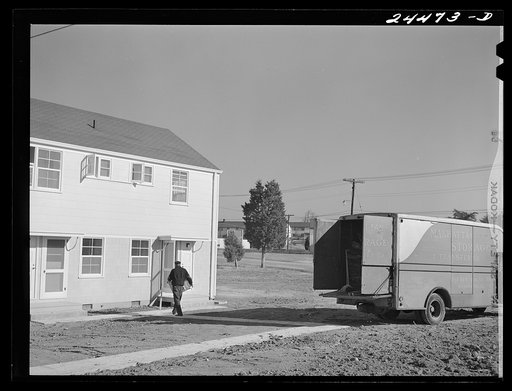 Greenbelt defense housing. Maryland