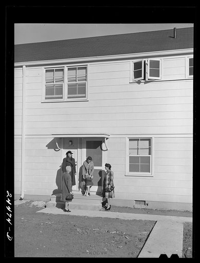Greenbelt defense housing. Maryland