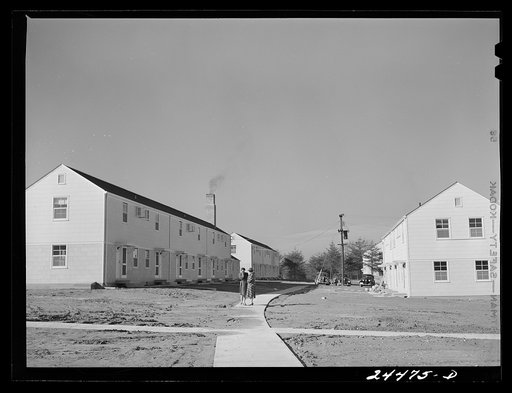 Greenbelt defense housing. Maryland