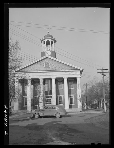 Untitled photo, possibly related to: County courthouse. McConnellsburg, Pennsylvania