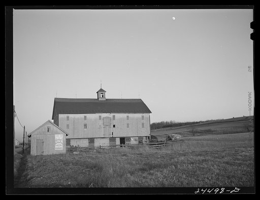 Untitled photo, possibly related to: Dutch barn, Lancaster County, Pennsylvania