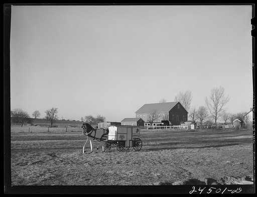 Dutch barn, Lancaster County, Pennsylvania