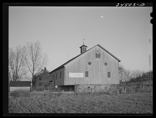 Dutch barn, Lancaster County, Pennsylvania
