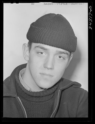 Untitled photo, possibly related to: Merchant seaman. New York City, New York