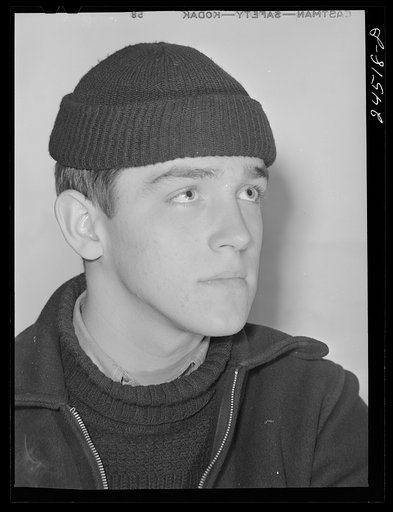 Untitled photo, possibly related to: Merchant seaman. New York City, New York