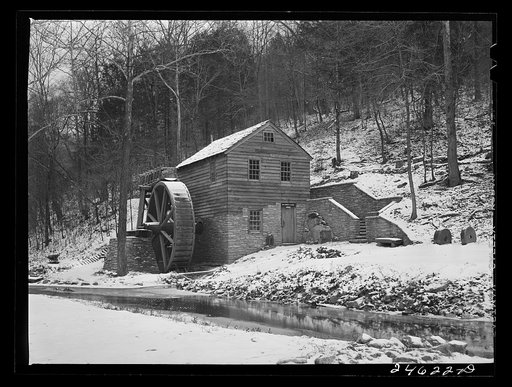 Norris, Tennessee (vicinity). Old mill