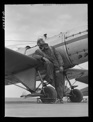 Fort Worth, Texas. Meacham Field. Instructor