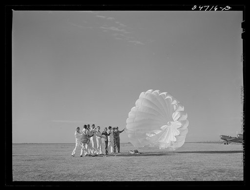 Fort Worth, Texas. Meacham Field. Instructor and students