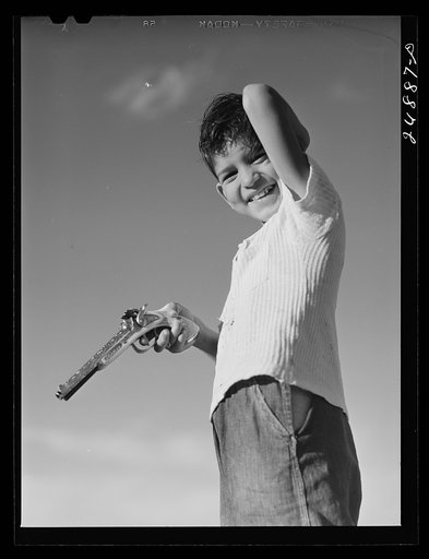 Migratory worker's child. Robstown FSA (Farm Security Administration) camp, Texas