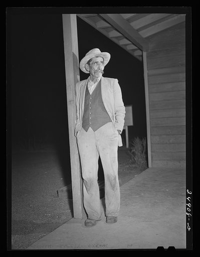 Saturday night dance. Robstown FSA (Farm Security Administration) camp, Texas