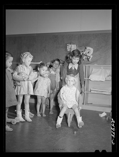 Harlingen, Texas. FSA (Farm Security Administration) camp. Free play, nursery school
