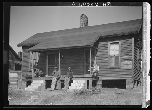 Home of Negro family. Birmingham, Alabama