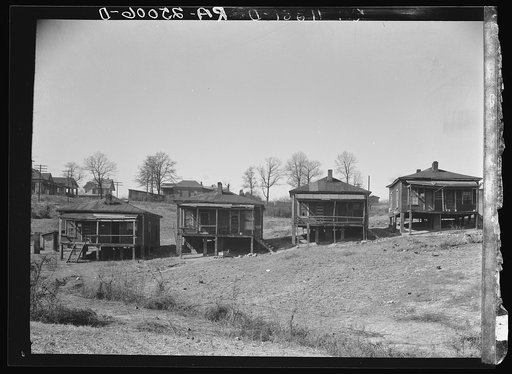 Miners' houses. Birmingham, Alabama