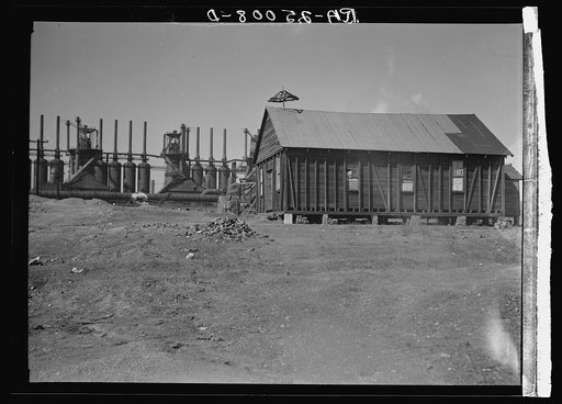 Miners' houses. Birmingham, Alabama