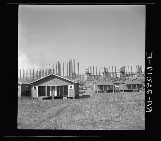 Miners' houses. Birmingham, Alabama