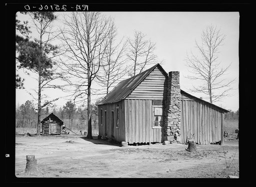 Home of tenant farmer. Walker County, Alabama
