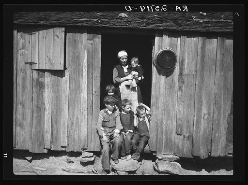 Mrs. Handley and some of her children. Walker County, Alabama