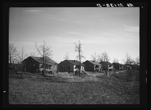 Company houses. Bankhead, Alabama