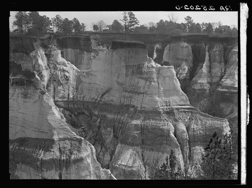 Erosion. Stewart County, Georgia