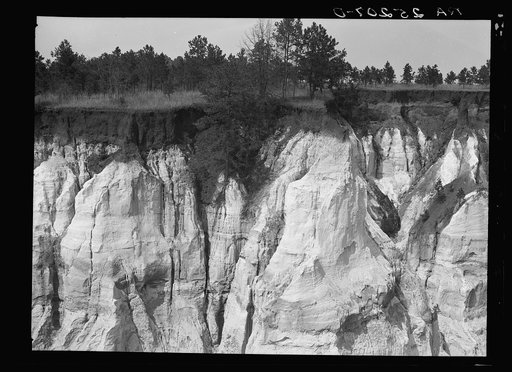Erosion. Stewart County, Georgia